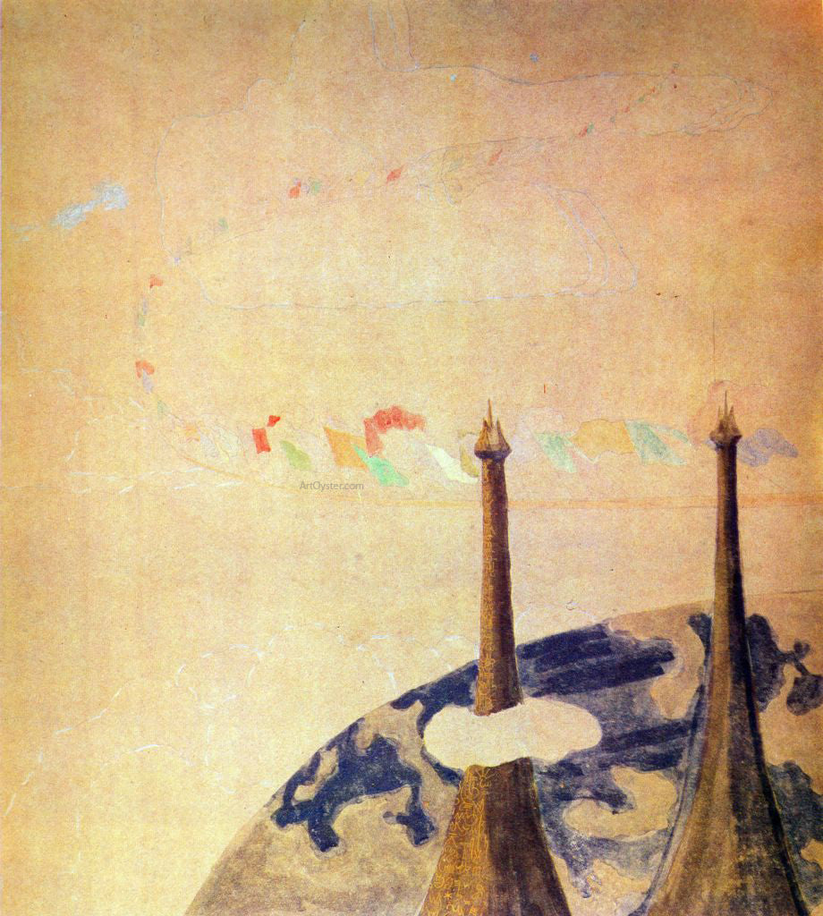 Mikalojus Ciurlionis Finale Sonata of the Spring - Canvas Print