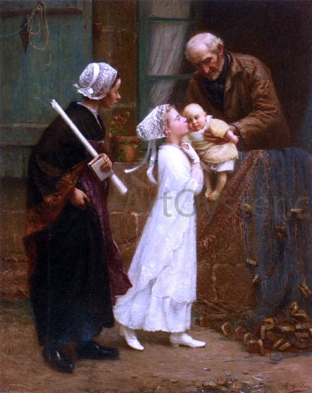 Alfred Guillou First Communion - Canvas Print
