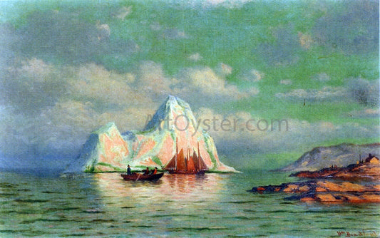 William Bradford Fishing Boats on the Coast of Labrador - Canvas Print