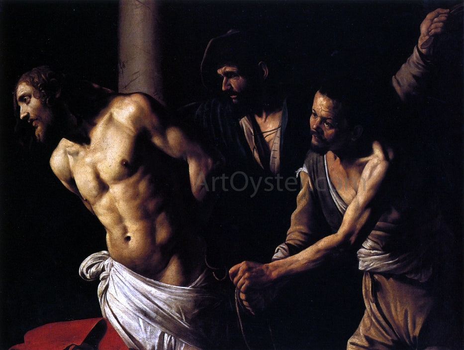 Caravaggio Flagellation of Christ - Canvas Print