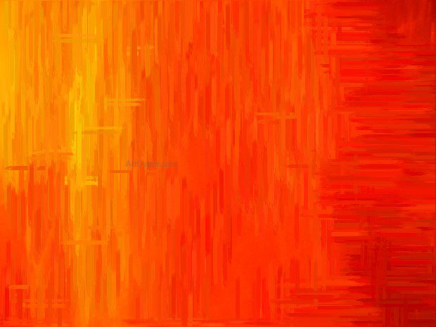 Our Original Collection Flaming Blaze - Canvas Print
