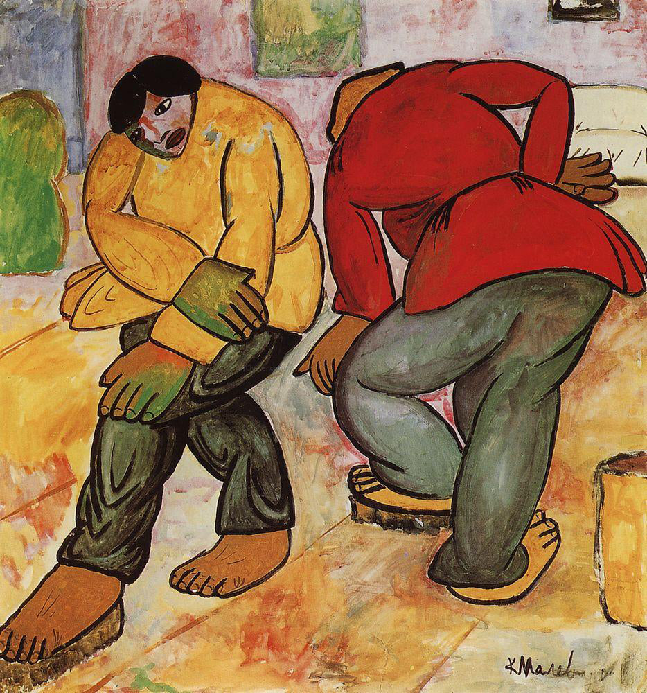 Kazimir Malevich Floor Polishers - Canvas Print