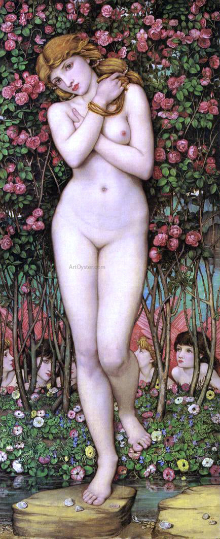 John Spencer Stanhope Flora - Canvas Print