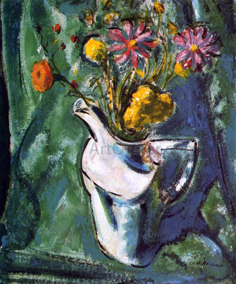 Alfred Henry Maurer Floral Still Life - Canvas Print