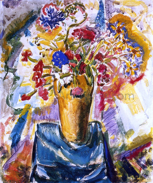Alfred Henry Maurer Flowers in a Vase - Canvas Print