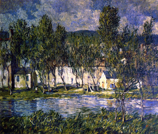 Robert Spencer Flowing Water - Canvas Print