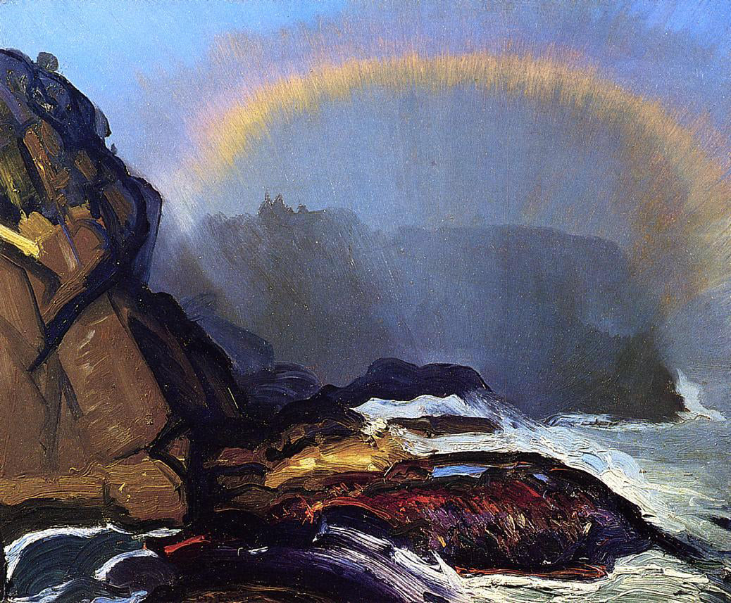 George Wesley Bellows Fog Rainbow - Canvas Print