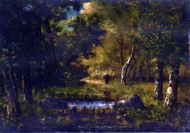 Narcisse Virgilio Diaz De la Pena Fontainblelau Forest - Canvas Print