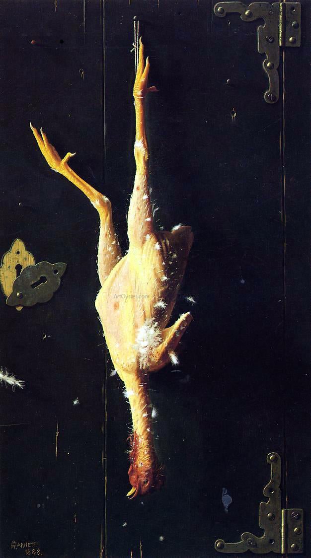 William Michael Harnett For Sunday's Dinner - Canvas Print