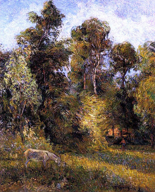 Paul Gauguin Forest Edge - Canvas Print
