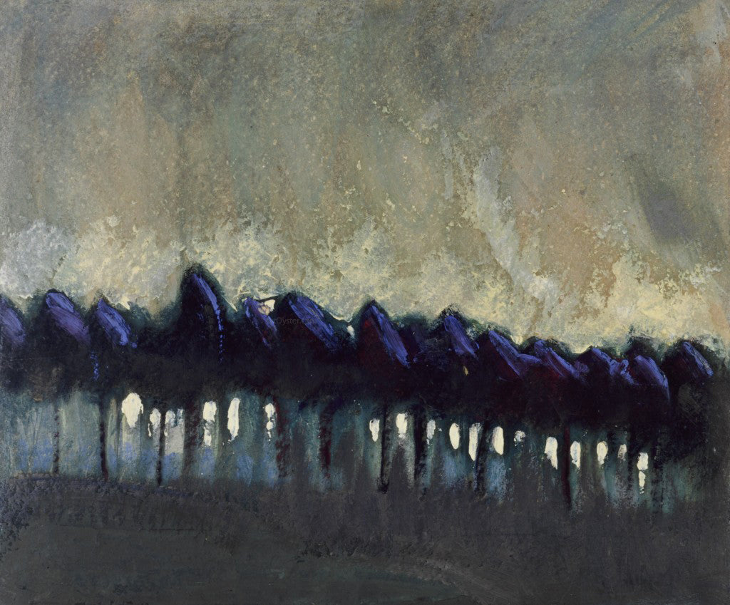 Mikalojus Ciurlionis Forest - Canvas Print