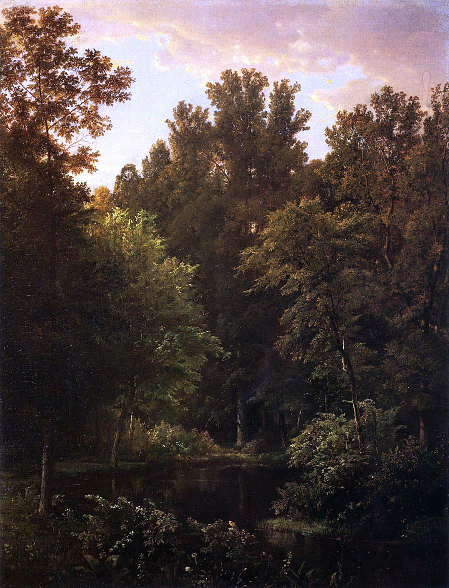 William Trost Richards Forest Pool - Canvas Print