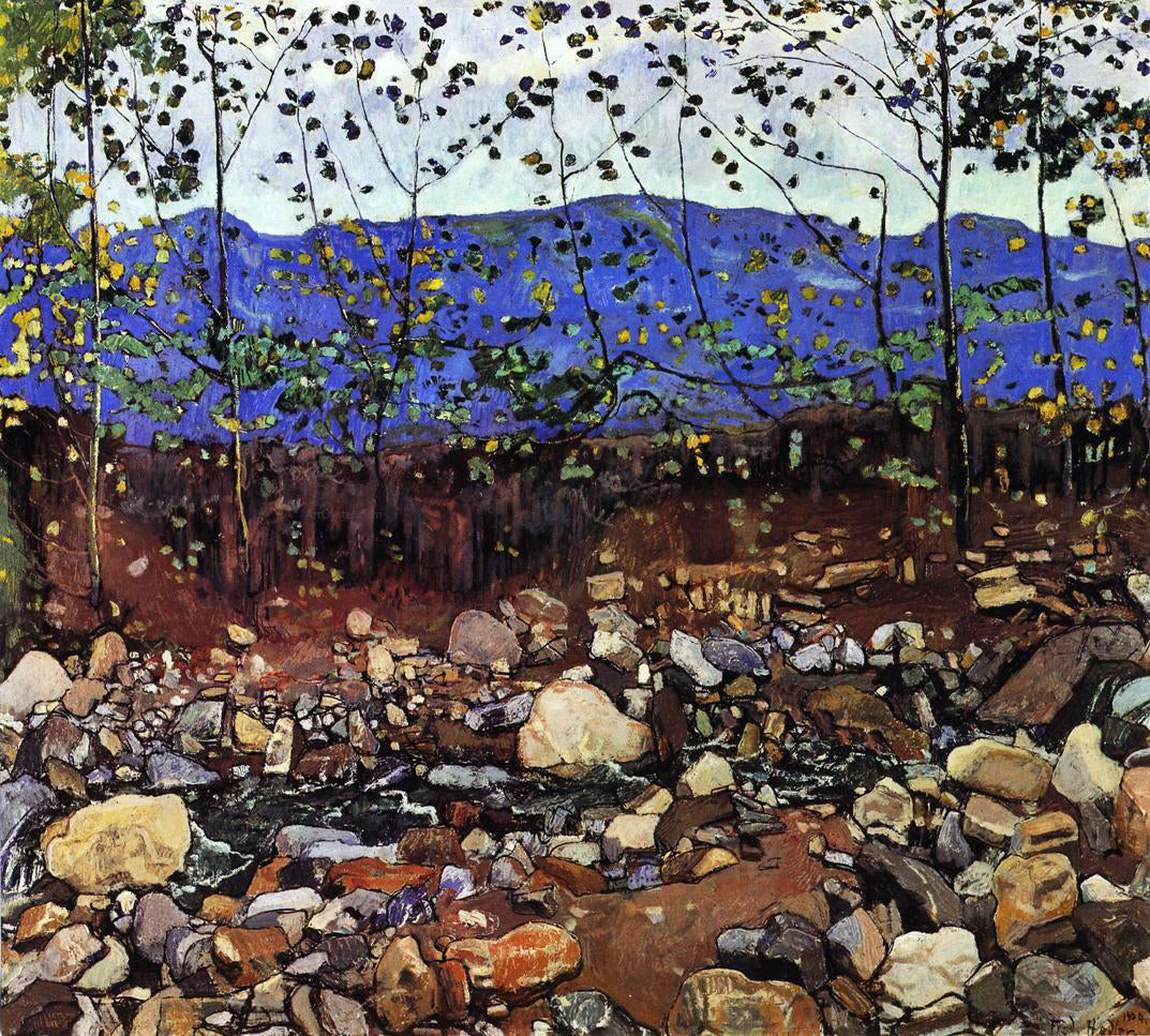 Ferdinand Hodler Forest Stream - Canvas Print
