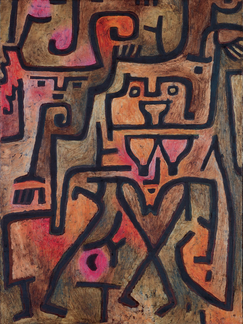 Paul Klee Forest Witch - Canvas Print