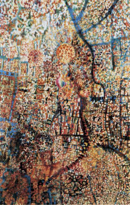 Pavel Filonov Formula of Spring - Canvas Print