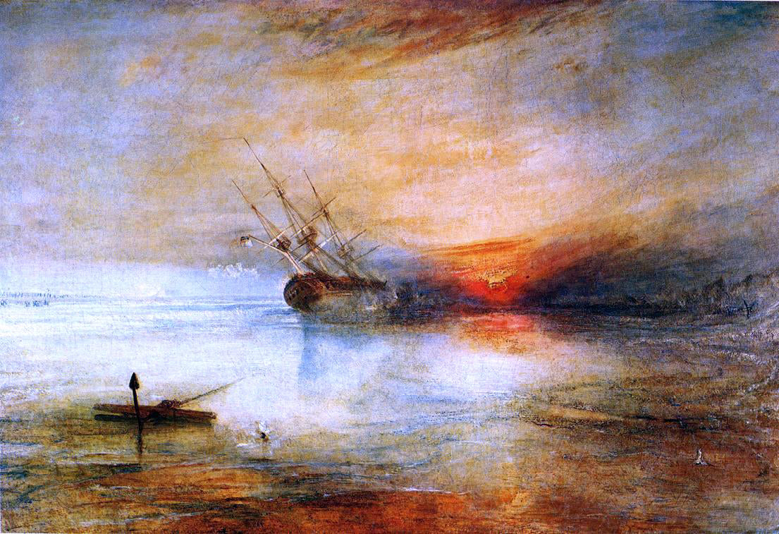 Joseph William Turner Fort Vimieux - Canvas Print