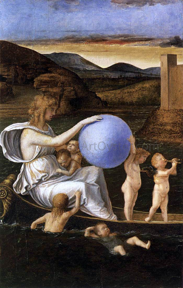 Giovanni Bellini Four Allegories: Fortune (or Melancholy) - Canvas Print