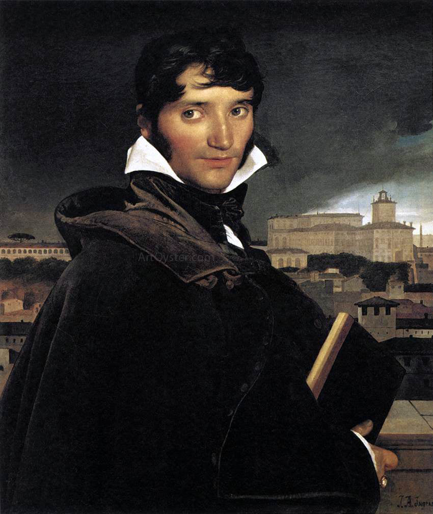 Jean-Auguste-Dominique Ingres Francois-Marius Granet - Canvas Print