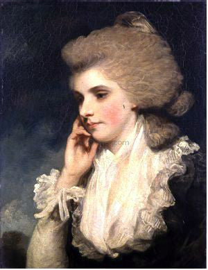 Sir Joshua Reynolds Frances, Countess of Lincoln - Canvas Print