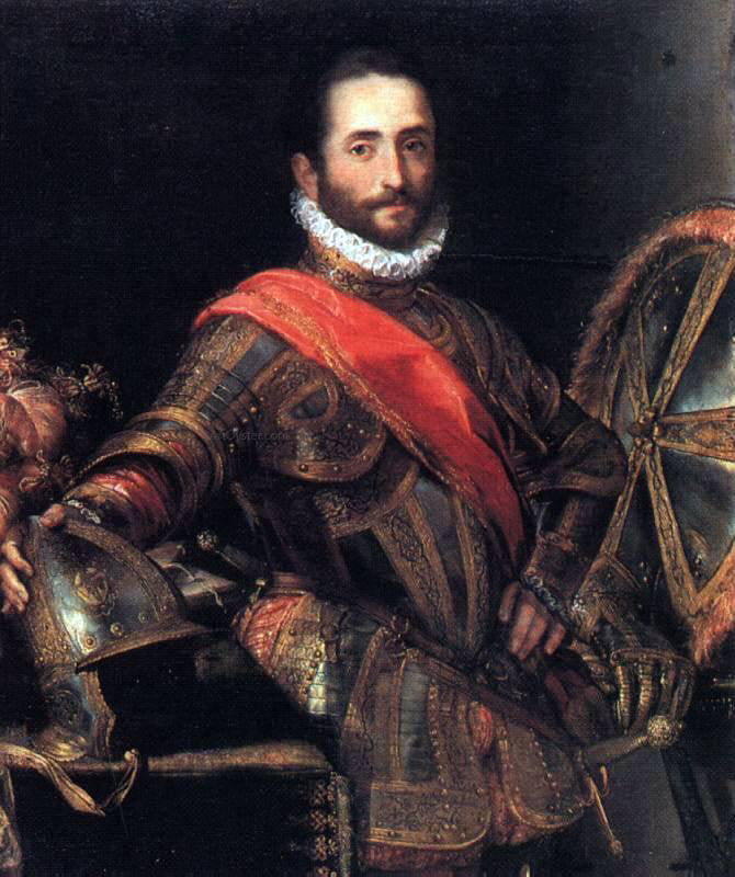 Federico Fiori Barocci Francesco II della Rovere - Canvas Print