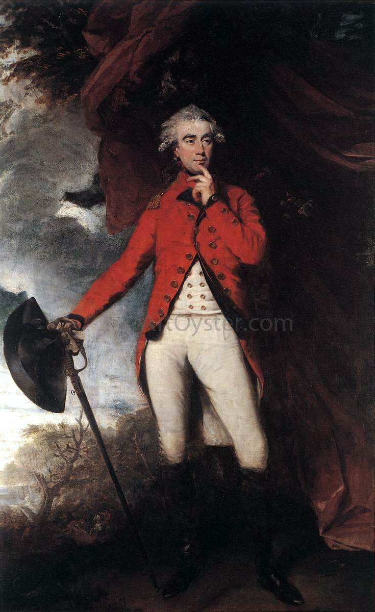 Sir Joshua Reynolds Francis Rawdon-Hastings - Canvas Print
