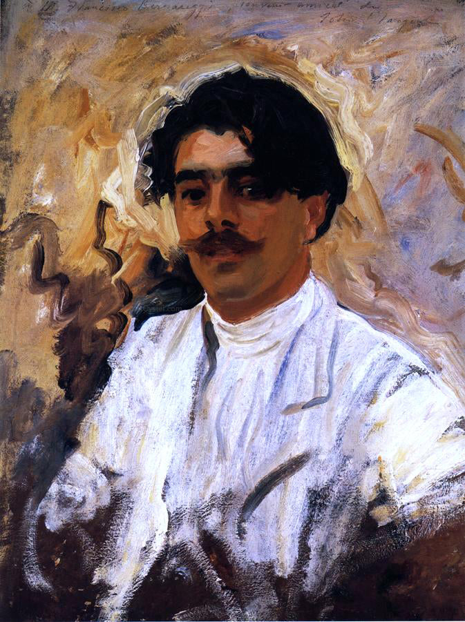 John Singer Sargent Francisco Bernareggi - Canvas Print