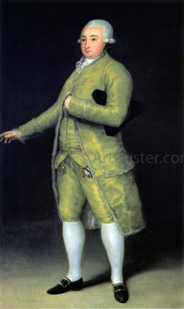 Francisco Jose de Goya Y Lucientes Francisco de Cabarrus - Canvas Print