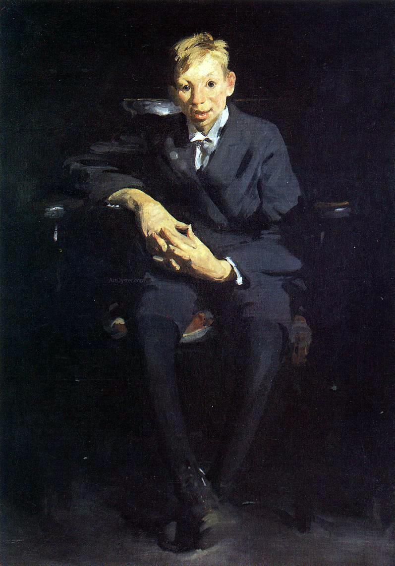 George Wesley Bellows Frankie the Organ Boy - Canvas Print
