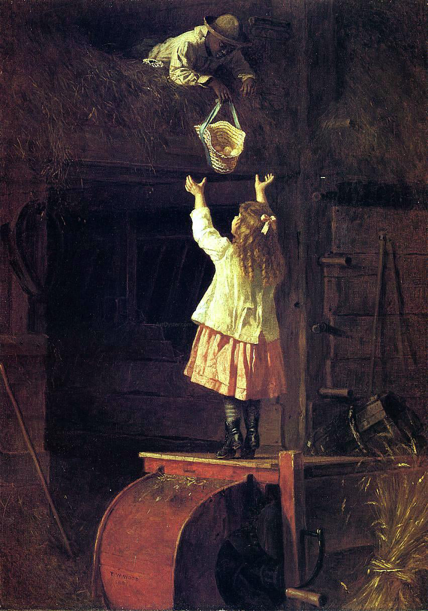 Thomas Waterman Wood Fresh Eggs - Canvas Print