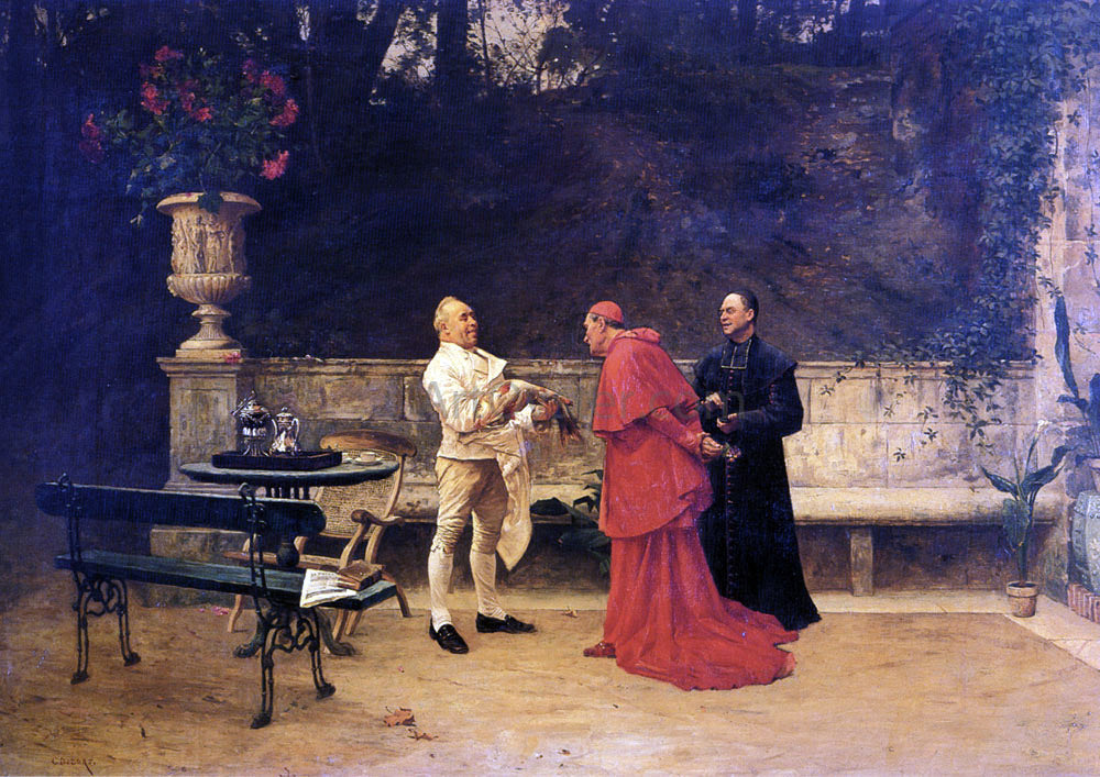 Charles Edmond Delort Friday - Canvas Print