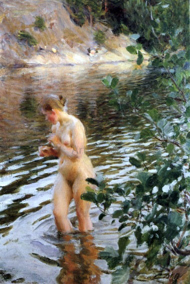 Anders Zorn Frileuse - Canvas Print