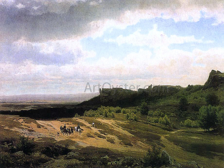 Thomas Worthington Whittredge From the Hartz Mountains - Canvas Print