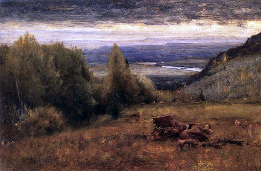 George Inness From the Sawangunk Mountains - Canvas Print