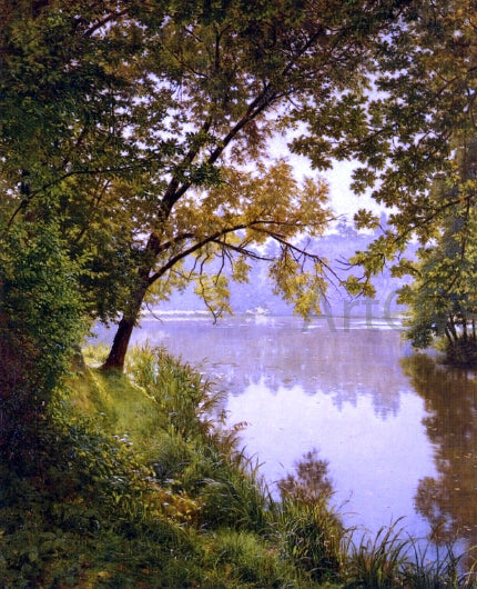 Henri Biva From the Water's Edge - Canvas Print