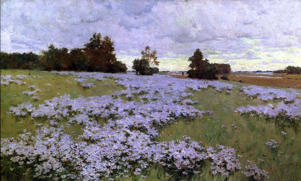 Arthur Wesley Dow Frost Flowers, Ipswich, Massachusetts - Canvas Print