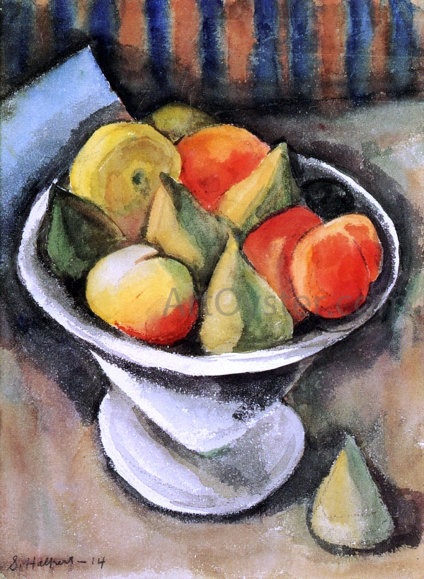 Samuel Halpert Fruit Bowl - Canvas Print