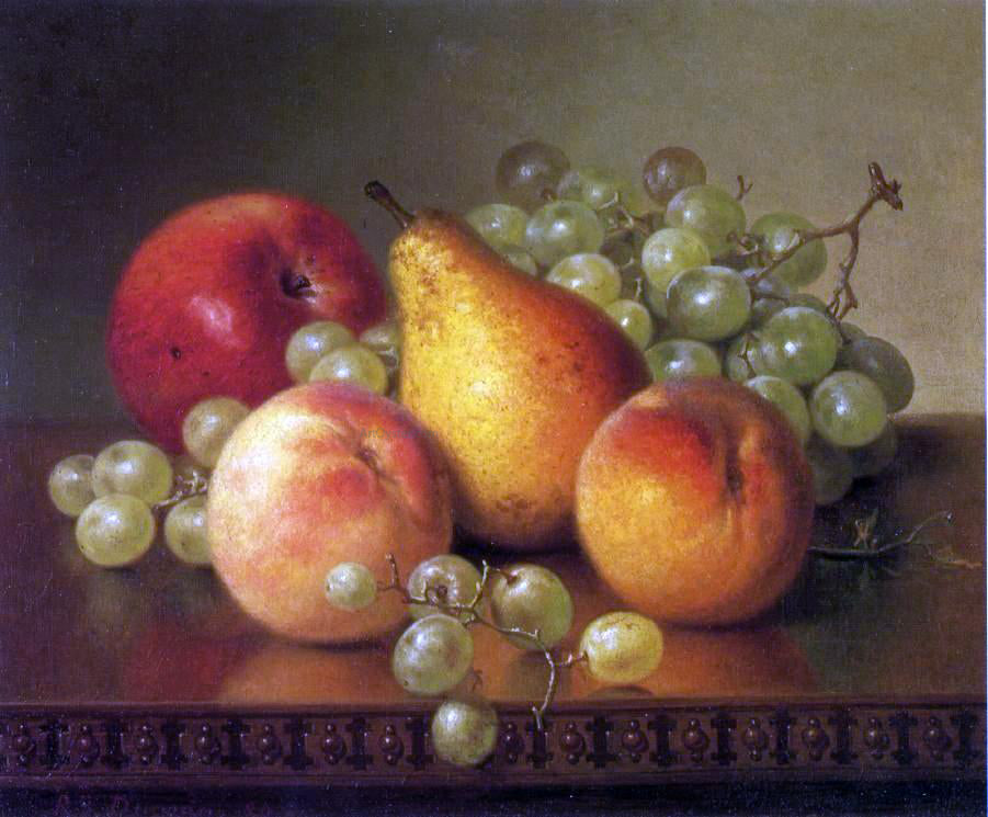 Robert Spear Dunning Fruit Still Life - Canvas Print