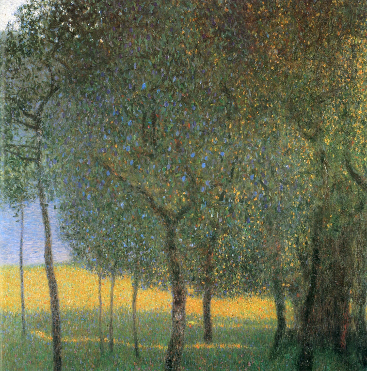 Gustav Klimt Fruit Trees - Canvas Print