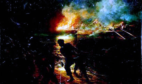 Luis Graner Fuego - Canvas Print