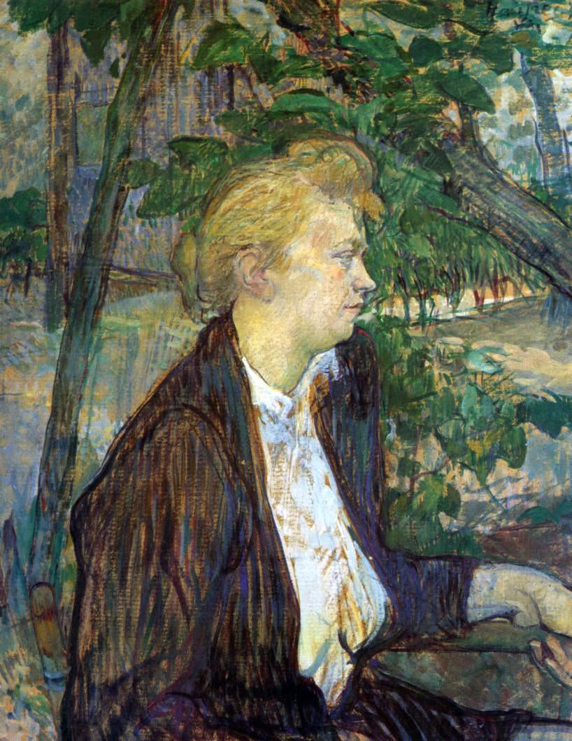Henri De Toulouse-Lautrec Gabrielle - Canvas Print