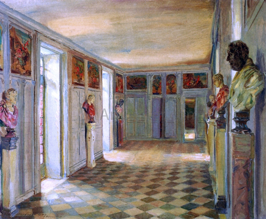 Walter Gay Galerie des Bustes, Chaeau du Reveillon - Canvas Print