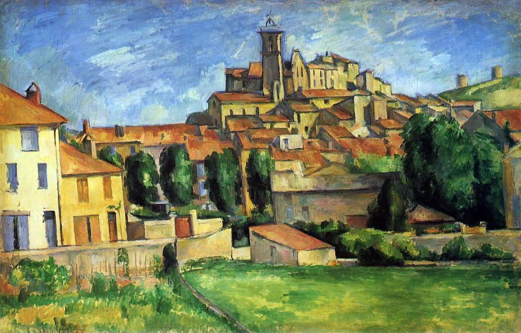 Paul Cezanne Gardanne - Canvas Print