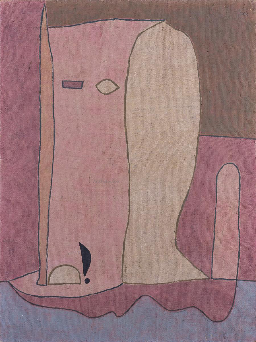 Paul Klee Garden Figure - Canvas Print