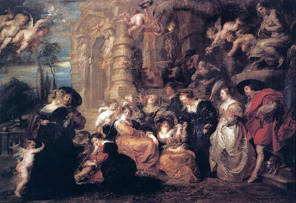Peter Paul Rubens Garden of Love - Canvas Print