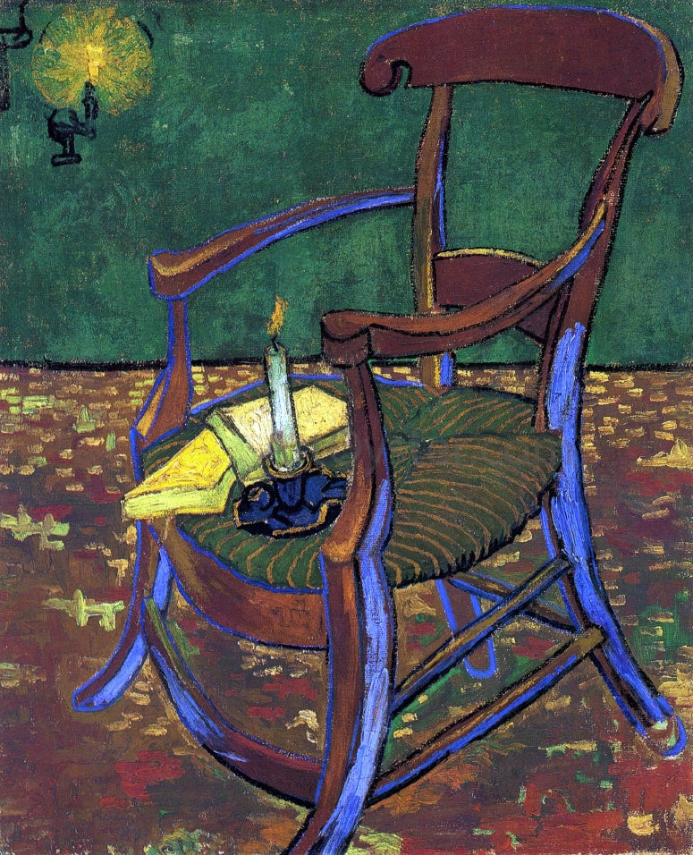 Vincent Van Gogh Gauguin's Chair - Canvas Print