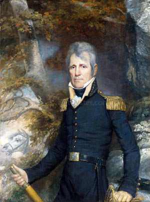 John Wesley Jarvis General Andrew Jackson - Canvas Print