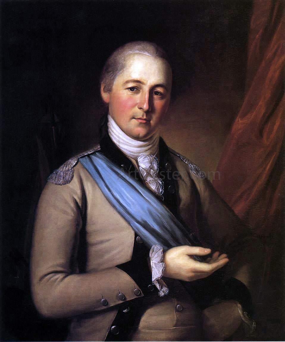 Charles Willson Peale General Joseph Bloomfield - Canvas Print