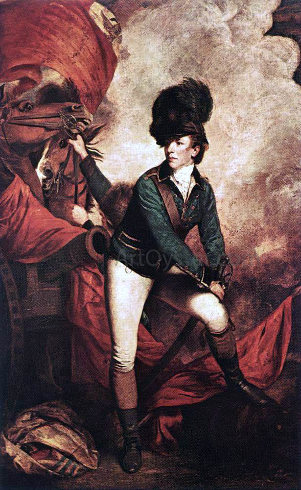 Sir Joshua Reynolds General Sir Banastre Tarleton - Canvas Print