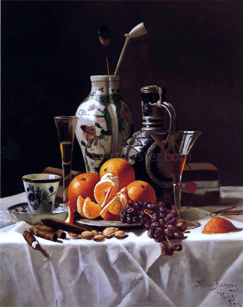 Milne Ramsey Gentleman's Lunch - Canvas Print