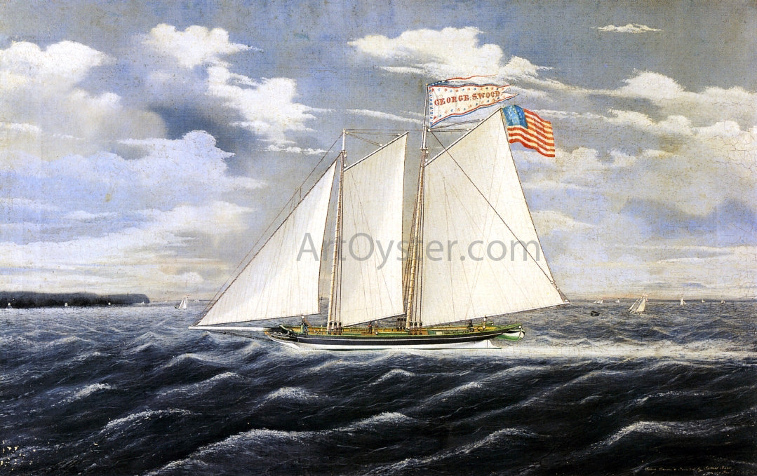 James Bard George S. Wood - Canvas Print